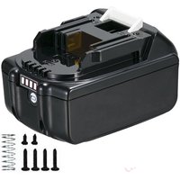 BL1830 Box Lithium-ion Battery Case 10X18650 Li-ion Battery Pack Top Bottom Shell LED Key Sticker For Makita 18V BL1860 Housings