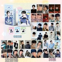 50pcs/set Byeon Woo Seok New Movie & TV Drama Photo Card LOVELY RUNNER Postcard Collectible Card Portrait Book Lomo Card KPOP