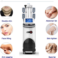 Cryolipolysis Machine, 360° Cooling Fat Freezing Device with Exchangeable Cups, BodyContouring & Skin Tightening for Salon Spa