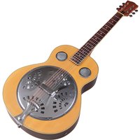 Resophonic Guitar 6 String 40 Inch Spruce Wood Top Echo Acoustic Guitar Folk Guitarra with Coated and Rusty Problem