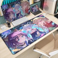 HD Printed Anime Mouse Pad Cute Cosmic Princess Kaguya Iroha Sakayori Yachiyo Runami Non-Slip Keyboard Mat for Geeks And Gamers