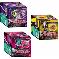 Genuine Bandai Kamen Rider Zeztz Zzz Dx Dream Capsule Set 04 05 Extra Shock Panic Sound Light Action Figure collectible toys