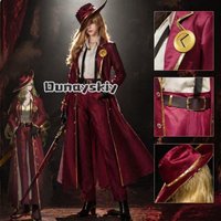 LWW27*Limbus Company Valencina Cosplay Costume Full With Signature Dual Sword Accessories Character Replica For Halloween Role