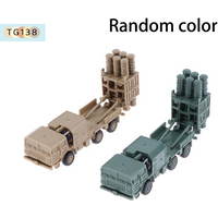 【New】1/144 China HQ-16 Air Defense Missile Launcher 4D Assembled Chariot Simulation Model Sand Table Toy No Glue Required