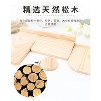 Bird Perch platform flat Stand Beak Paw Grinding wood for Parrot Parakeet Cockatiel Lovebird Conure Finch Budgie
