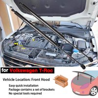 Hood Struts For Volkswagen T-Roc 2017-2025 VW TROC Front Bonnet Modify Lift Support Rod Cylinders Shocks Absorber Piston Damper