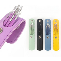 6 Pcs Ear Wax Removal Kit Ear Cleansing Tool Set 360ยฐ Spiral Design Ear Curette Cleaner Stainless Steel Ear Canal Cleaner