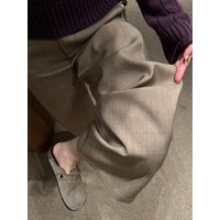 High-End plus Size Suit Pants Women's Artistic Style Versatile Slimming Straight Leg Wide Leg Long Pants Casual High Waist