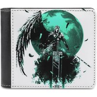 Final Fantasy Vii Men's Wallet Leisure Travel Lightweight Portable Wallets Short Style Male Purse Sephiroth Final Fantasy
