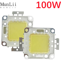 100W 50W 30W 20W 10W DC 12V 36V COB LED Chip Lamp Bulb Chips for Spotlight Floodlight Garden Square Integrated Light LED Beads