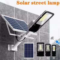 RUISENZHUO High Brightness Solar Street Light,Outdoor Waterproof Automatic Dusk to Dawn Lamp,for Garage Garden Road Wall Yard