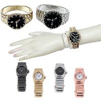Mini Doll Watch Dollhouse Decoration Miniature Watch Accessories Simulation Watch Model Dolls Pretend Play Toy Gift