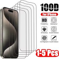 1-5Pcs Tempered Glass for IPhone 18 16 15 14 13 12 11 Pro Max Screen Protector for iPhone Air 16e 7 8 SE X XS XR Protective Film