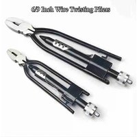 6/9 Inch Safety Wire Twisting Pliers with Spring Return Quick Twist Pliers Wire Twister Pliers Tool for Aircraft Auto Industry