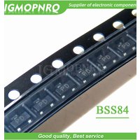 50PCS BSS84 BSS84LT1G SOT23 P channel field effect transistor New Original
