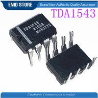 5PCS/Lot TDA1543 DIP-8 Audio Amplifier Chip 1543 DIP-8 Packaged Single Channel Class-D Audio Amplifier