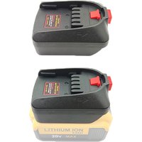 Battery Adapter Converter for Dewalt DCB Series 18V/20V Li-Ion Batteries To for Bosch PBA 18V Li-Ion Battery Power Tools Drills