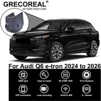 GRECOREAL 4K Dash Cam Front Rear 2160P WiFi Car Dual Dashcam APP Control Easy Install Plug Play Compatible with Audi Q6 E-tron