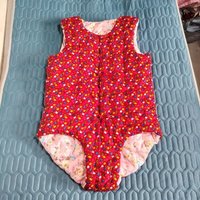 Pure Cotton Adult Baby Diaper Onesie Plus Size One-Piece Vest Shorts Winter Warm Briefs Thicken Bodysuit Cosplay Pantie Handmade