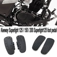 For Front Foot Peg Footrest Motorcycle Passenger Footboard Pedal Fit Keeway Superlight 125 / 150 / 200 Superlight125