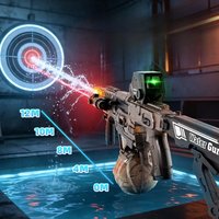 Electric Water Guns Muzzle LED Continuous Fire Automatic Water Pistol Squirt Spray Blaster Outdoor Pool Toys for Boys Adult Gift