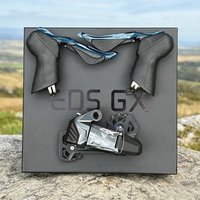 WHEELTOP GEX Wireless Electronic Gravel Bike Groupset 1x7-14 Speed Carbon Fiber Shifter Levers Rear Derailleur