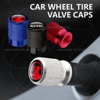 For Vauxhall GTC Emblem Opel Insignia Astra Agila Corsa 4Pcs Aluminum Car Tire Valve Caps Wheel Stem Air Dust Covers Accessories