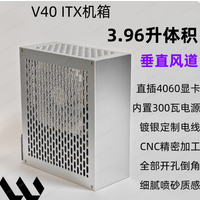 V40 Plug and Play Low Profile GPU with RTX 4060 & 300W Built-in Power Supply, Single Slot Mini PC Upgrade Kit