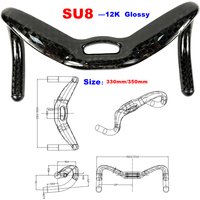 BIKEDOC SU8 Carbon Fiber Track Cycling Handle Speciality Match Site Bicycle Handlebar TT Bike Handlebars Fixed 31.8mm sports UCI