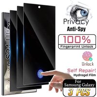 Hydrogel Film Self Repair Film For Samsung Galaxy S25 Ultra S24 S23 S22 S20 Plus Privacy Screen Protector Unlock S21 Not Glass
