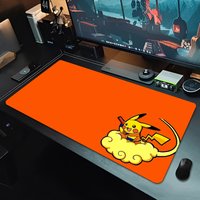 Mouse Pad Professional E-sports Gamer Speed Pokemon Pikachu Mousepad Gaming Non-Slip Extended Keyboard Desk Mat Notbook Mousepad