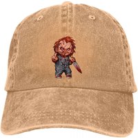 Summer Cap Sun Visor The Killer Doll Hip Hop Caps Child's Play Chucky Horror Film Cowboy Hat Peaked Hats