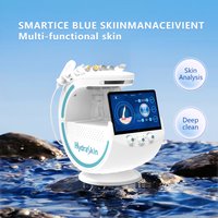 7 in 1 Hydra Beauty Facial Smart Ice Blue Machine Portable H2O2 Hydra Hydro Aqua Peel Hydrodermabrasion Facial Machine