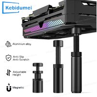 Graphics Card GPU Brace Support Aluminum Alloy Video Card Sag Holder Bracket GPU Sag Bracket Computer PC Case Mount Bracket