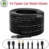 High Pressure Cleaning Machine Hose Car Wash Water Cleaning Hose Extension Hose Cord Pipe For Karcher Bosch Nilfisk Lavor Huter
