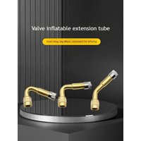 AliExpress NONE Tyre Valves Inflation Extension Tube 45/90/135 Angle Bent Valve Adaptor Tyre Tube Extension Adapter Motorcycle Bike Accessories