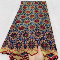 Swiss Voile Lace High Quality african fabric for women Cotton Embroidery with Rainstones for Women Dresses 2026