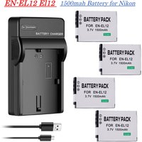 En-el12 En El12 1500mah Battery for Nikon COOLPIX S9100 S9200 S9050 P300 P310 P330 S6200 S6300 S9400 S9500 El12 Camera Battery
