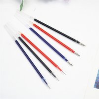 20PCS gel pen refills 0.5MM thread thickness, smooth writing 0.38mm BLack Blue Red