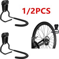 AliExpress NONE 1/2PCS Heavy Duty Bike Wall Mount Hanger, Bicycle Storage Hook Rack for Garage MTB Road Bike Space Saving Holder