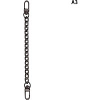 DIY Chain Durable Bag 20cm Extension Chain Bag Metal Gold Silver Black Belts Strap Chain Accessories Chain Solid Color