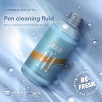 30/200ml Fountain Pen Ink Cleaning Solution To Remove Ink Stains and Stains Pen Washing Tool School Office Supplies Stationery