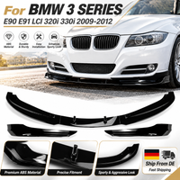 Front Splitter for BMW 3 Series E90 E91 LCI 320i 330i 328i 335i 2009-2012 Sedan Touring Gloss Black Front Lip Spoiler Body Kit