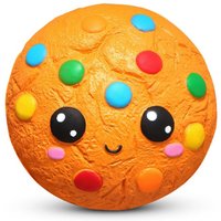Funny Jumbo Expression Squishy Fidget Chocolate Cake PU Squeeze Pizza Waffle Popcorn Hamburger Stress Relief Children Gifts