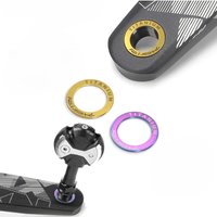 AliExpress 2PCS Bike Titanium Pedal Washer Spacer Gasket for Mountain Bike Road Bicycle Crank Protection O Ring