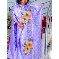 Two-piece set African Bazan Style Custom New Robe Print Elegant Classic Plus Size Fit Four Seasons Cultural Salon Gown