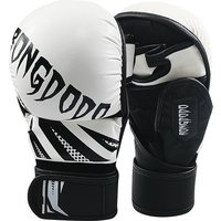 Professional MMA Boxing Gloves PU Leather MMA Fighting Martial Arts Boxing Gloves Karate Muay Thai Training Gloves Men Women Kid