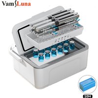 Insulin-Kühler, große Kapazität, praktische Box, wiederaufladbarer Medikamentenkühler, USB-Box, montierte Pillenkühlung, medizinisches Kit
