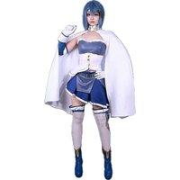 In Stock XS-2XL Miki Sayaka Cosplay Costume Wig Anime Puella Magi Madoka Magica Halloween Party Outfits for Women image 4