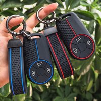 Silicone Car Key Case Cover Shell Bag For The GWM HAVAL H6 M6 ORA Good Cat White Cat IQ Car-Styling Holder Shell Protection